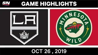 NHL Highlights | Kings vs Wild – Oct. 26, 2019