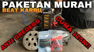 UPGRADE CVT BEAT KARBU YANG COCOK UNTUK HARIAN | PAKETAN CVT MURAH TAPI BERKUALITAS !!