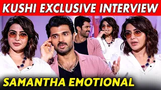 Samantha Emotional 😢 | Kushi Movie Interview | Samantha Ruth Prabhu | Vijay Deverakonda