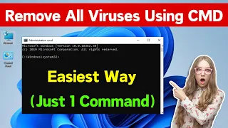How To Remove Viruses Using CMD Windows 11 | Delete All Viruses Without Antivirus (Easiest Way)