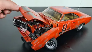 Restoration Dodge Charger R/T  1969 General Lee - Abandoned Model Car