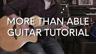 Elevation Worship - More Than Able Guitar Tutorial