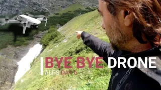 I risked my life trying to rescue my drone from a waterfall on Stelvio pass - Alps day 6 [S1-Ep.28]