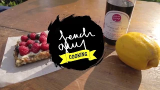 Raspberry Cheesecake in Burgundy France ! Dusting off French Food