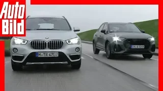 Duell hinter'm Deich: Audi Q3 gegen BMW X1 (2019) Vergleich / Test / Review