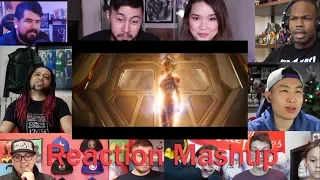 Captain Marvel Trailer 2 REACTION MASHUP