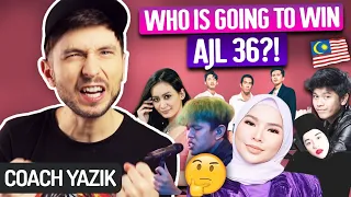 YAZIK reacts to #AJL36 FINALISTS