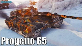 Progetto 65 Затащил бой ✅ World of Tanks Progetto M40 mod. 65 лучший бой