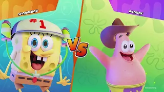 SPONGBOB VS PATRICK in a FT3 fight | NICKELODEON ALL-STAR BRAWL | locals #2