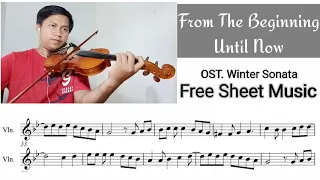 [Free Sheet]From The Beginning Until Now || OST. Winter Sonata || Free Sheet Music