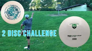 Can I shoot -2 with these 2 Discmania discs? (For Pushups)