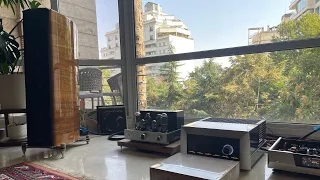 Sonus Faber Amati Futura, geared by Cayin Audio