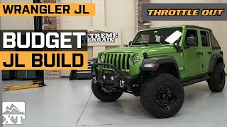 Lifted Jeep Wrangler JL Budget Build 🚙 | Daily Driven Custom Jeep Wrangler JL Build - Throttle Out