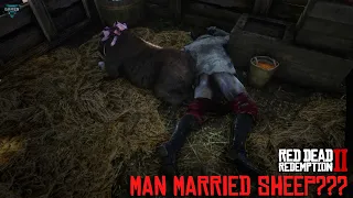 Red Dead Redemption 2 Easter Egg - Man Married Sheep & Made Love With it