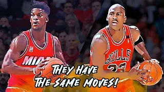 Michael Jordan vs Jimmy Butler | Iconic Move Comparison