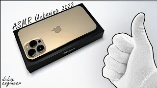 iPhone 13 Pro Max (Gold 256GB) Unboxing - ASMR