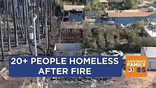 Massive fire rips through Phoenix neighborhood