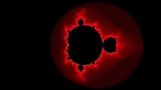 Quasi-Mandelbrot/Multibrot morph - powers 1 through 8