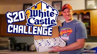 WHITE CASTLE CRAVE CASE CHALLENGE (30 SLIDERS)