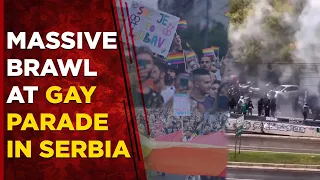 Serbia Clash Live | Police And Christians Clash At An LGBT Parade In Belgrade | World News