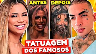 FAMOSOS QUE FIZERAM TATUAGEM DE CASAL E SE ARREPENDERAM | Diva Depressão