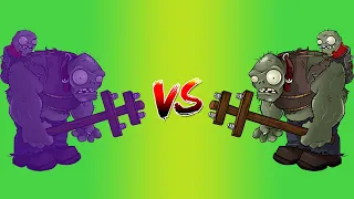 Hypno Gargantuar Zombie Vs Gargantuar Zombie Plants Vs Zombies Battlez