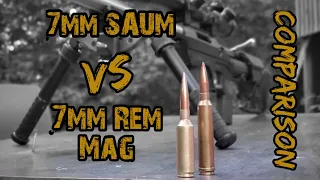 7mm SAUM vs 7mm Rem Mag | Full Comparison