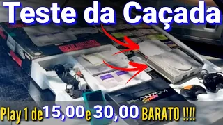 Teste da Caçada na feira // PlayStation 1 FAT SOBREVIVENTE