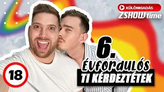 🔞🏳️‍🌈HAT ÉVE EGYÜTT! VIGYÁZAT! TILTOTT MELEG TARTALOM!🔞🏳️‍🌈