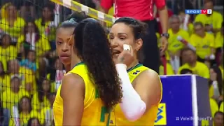 Amistoso Internacional de Vôlei Feminino 2019 - Brasil x Argentina ( Jogo 1 )