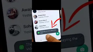 there was an error playing video#whatsappstatus # android