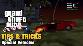 GTA Vice City Stories - Tips & Tricks - Special Vehicles