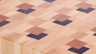 Making a 3D end grain cutting board #7