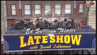 McCartney on Letterman's show. July 2009