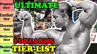 The ULTIMATE Forearm Exercises Tier-List (Popeye-tier to Skeletor-tier)