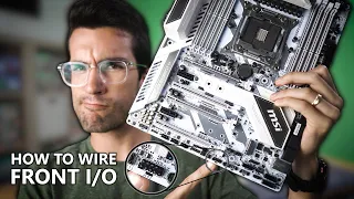 How To Wire Front Panel I/O in a PC