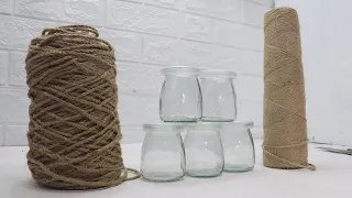 Awesome ! Super Recycling ideas from Baby Food Jars | Jute Craft Ideas