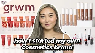 HOW I STARTED MY OWN COSMETICS BRAND / COMPANY | GRWM COSMETICS | MAE LAYUG