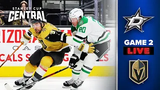 Dallas Stars vs. Vegas Golden Knights | Live Action | Game 2 | Stanley Cup Playoffs