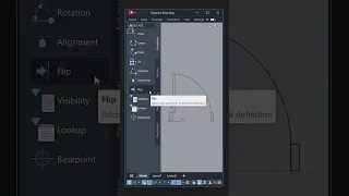 Flip Dynamic Blocks - AutoCAD Tutorial #architecture #autocad #engineering