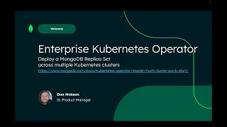 Deploying a MongoDB Replica Set across multiple Kubernetes Clusters