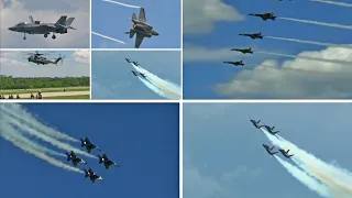 Watch the Blue Angels Put on a Stunning Show at the 2023 Beaufort Air Show!