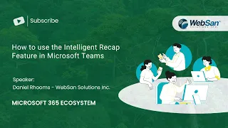 How to use the Intelligent Recap feature in Microsoft Teams