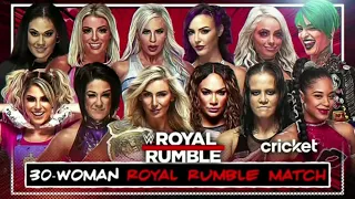 WWE 2021 Women's Royal Rumble Match Live Reactions