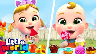 No More Snacks! | Kids Songs & Nursery Rhymes by Little World