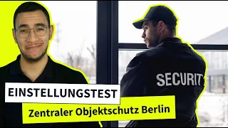 Der Zentrale Objektschutz Berlin | Das musst du wissen! (2024) #polizei #einstellungstest