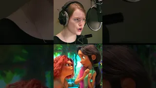 Emma Stone Voicing Eep In The Croods #shorts