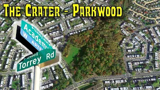 "The Crater" Wooded Area In Parkwood - Far Northeast Philadelphia