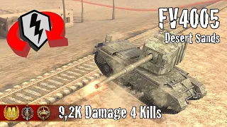 FV4005  |  9,2K Damage 4 Kills  |  WoT Blitz Replays