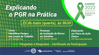 Explicando o PGR na Prática - Canpat 2022